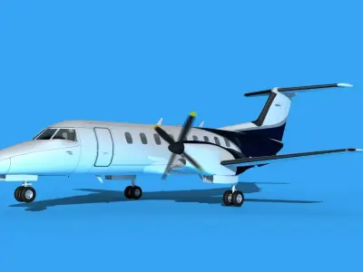 Embraer EMB120 Corporate 2 3D model