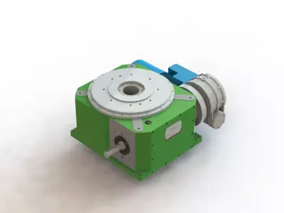 Indexacao Rotativa Autorotor T55 RMI85 AUT80A Rotating Indexing 3D model