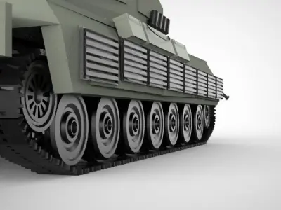 MK-77 Mayan - Battle Ready Version  Low-poly 3D model