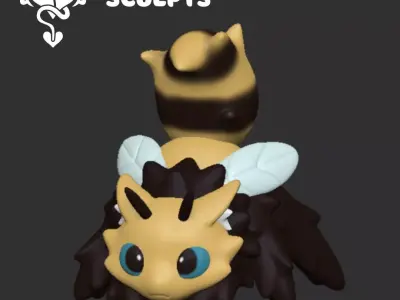 Beecat 3D print model