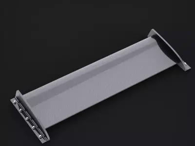 Spoiler bonus carbon tuning part auto car  3D model