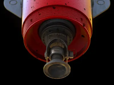 missile 3D model