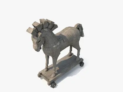 Trojan Horse 3D model get