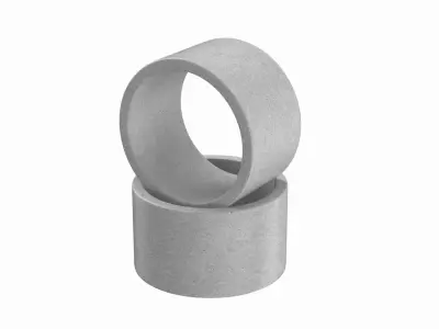 Concrete Rings  3D model