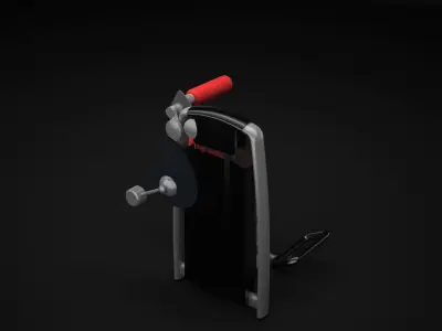 Lower Back Machine 3D model purchase