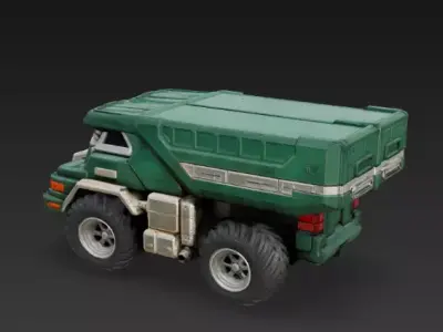 Thunder Loader Rescuezord set Power Rangers 3D print model