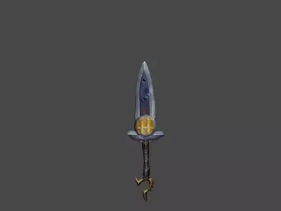 Zeloeman Sword A 62 Low-poly 3D model