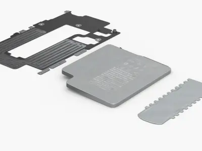 Apple IPhone 17 Pro Battery Pack Module 3D model