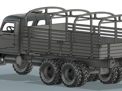 Praga V3S - 3Dprint Ready 3D print model
