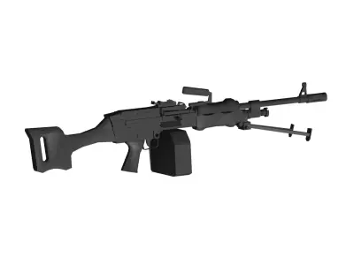 G 42 machine gun 3D model