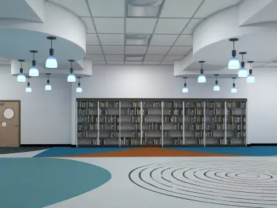  School Library no Furniture 