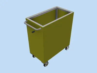 Heated level boiler 3D model