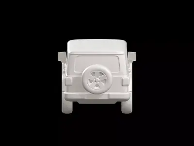 Jeep Wrangler 3D Model 3D print model