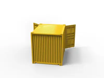  Shipping container 3D model