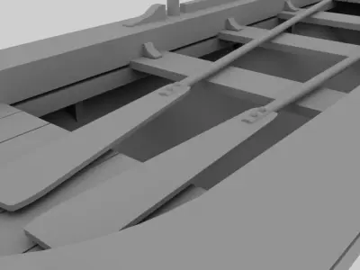 SIMPLE BOAT 3D model
