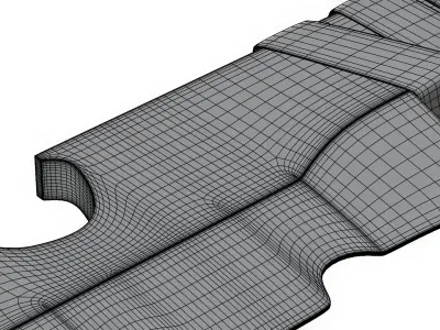 Realistic 3D Dagger High-Quality Free 3D model