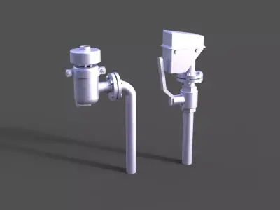 Vent pipe 3D print model
