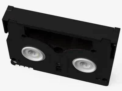 Compact MiniDV Tape 3D model