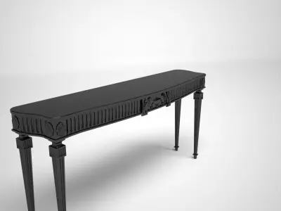 Classic Side Table  3D model