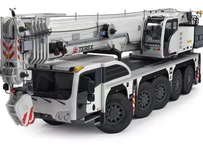 Terex Explorer 5500 All Terrain Crane 3D model