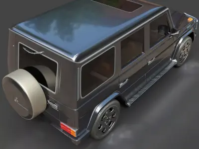 Mercedes-Benz G-Class W463 - High-Poly Luxury SUV 3D model