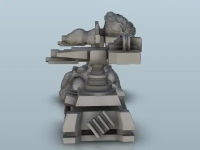 Ion canon turret - Warhammer 40 000 40k Star Wars Legion 3D 3D print model