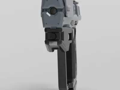 HALO M6G Magnum 3D model