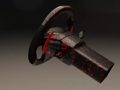 Honda Civic steering wheel FF Style 3D model
