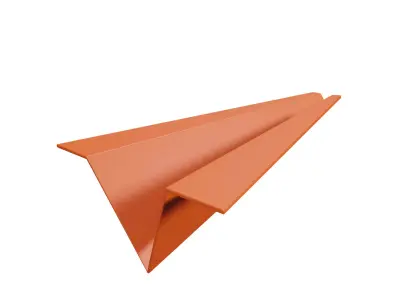 Paper Plane 3D Model Low-poly 3D model