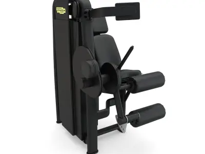Technogym - Selectorised - Leg Curl  3D model