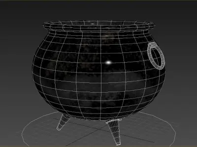 boiler cauldron 3D model