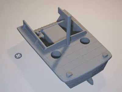 US landingcraft -stl file-  3D print model