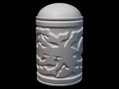 Caucasian or Cossack Gazyr Bag 3D print model