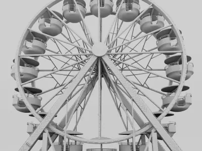 Ferris Wheel 3D model purchase
