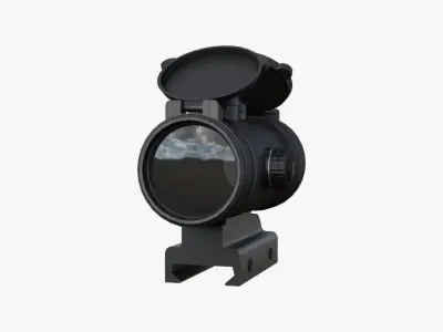 3X Scope  Free low-poly 3D model