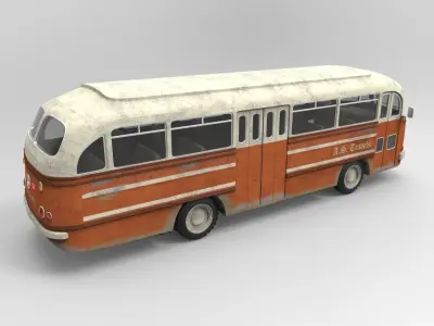 Old Bus 3D model purchase