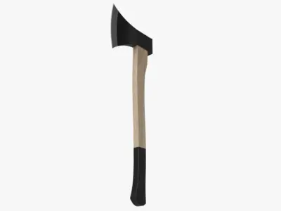 Wood Axe 3D model