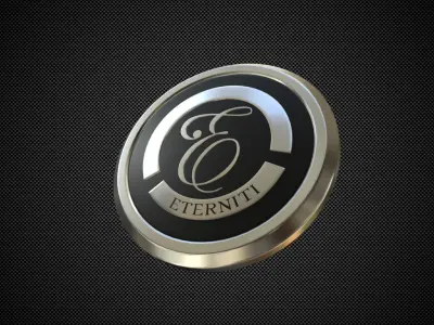 eterniti logo 3D model