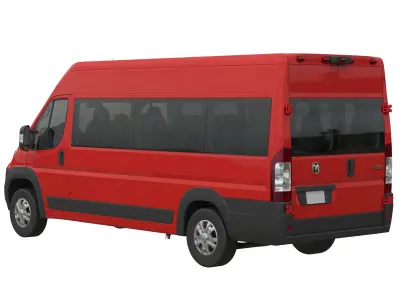 2024 Ram ProMaster 3500 SLT WINDOW VAN HIGH ROOF 159 WB EXT 3D model