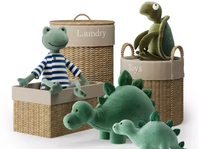 Kids Room Decor 118 3D model