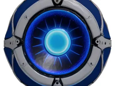 Futuristic Energy Cell 3D model