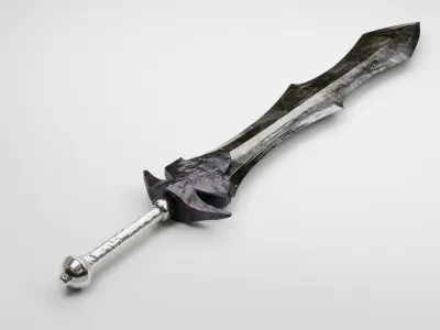 Black Knight Greatsword 3D model