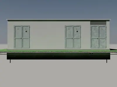 Distribution Station Free 3D model