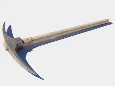 Garage Tools Set Low-poly 3D model