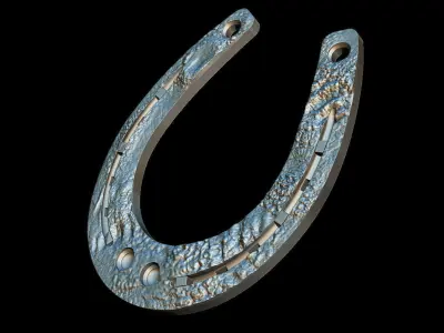 HorseShoe 3D print model