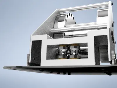 RESCU DEVICE IN THE BACKPACK  EXIT HIGH BUILDING SOLUTION  3D model