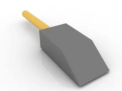 Foam Brush 3D model