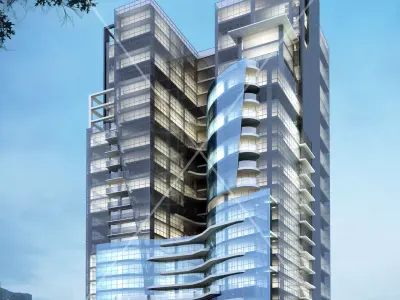 Exterior Commercial 3D model