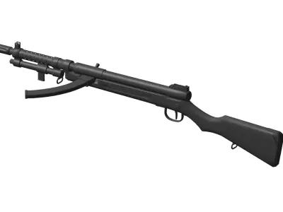 Japan submachine gun 3D model