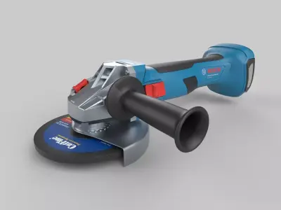 Angle Grinder 3D model